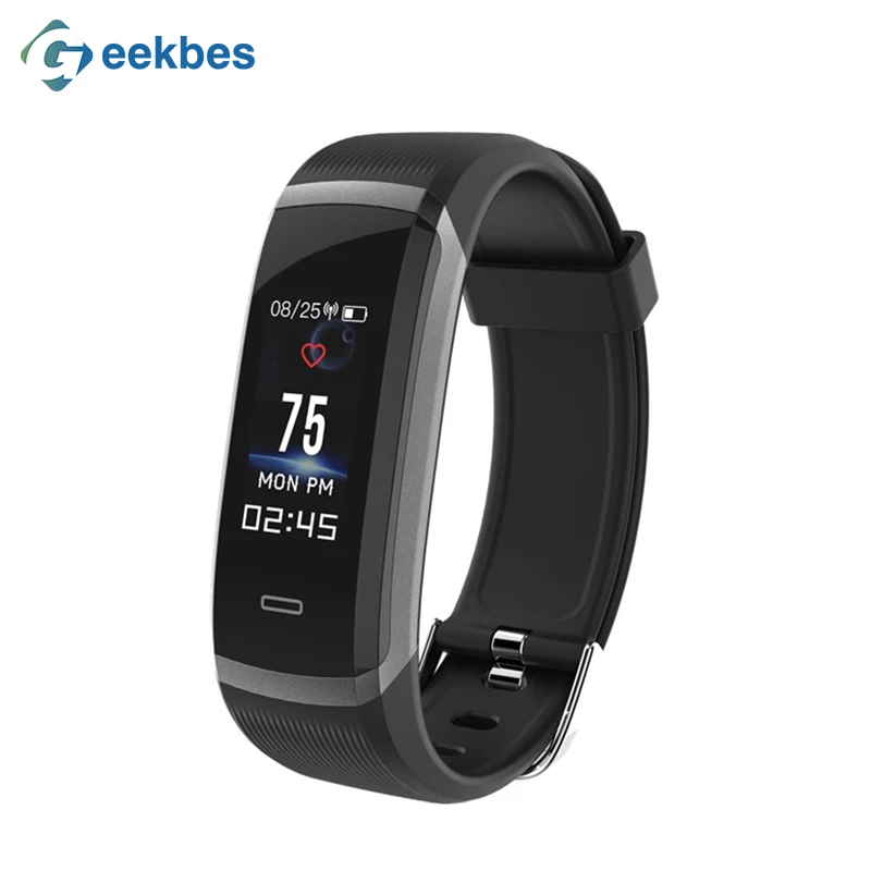 

Geekbes GB3 Smart Bracelet Heart Rate Monitor TFT Color Touchscreen IP67 Water Resistant Bluetooth Compatible With IOS Android