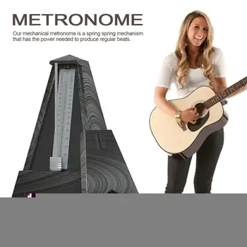 Vintage Style Mechanical Metronome Mechanical Bell Ring For Piano Guitar Drums Bass Violin Ukulele Rhythm Musical Instrument
Vintage Style Mechanical Metronome Mechanical Bell Ring For Piano Guitar Drums Bass Violin Ukulele Rhythm Musical Instrument