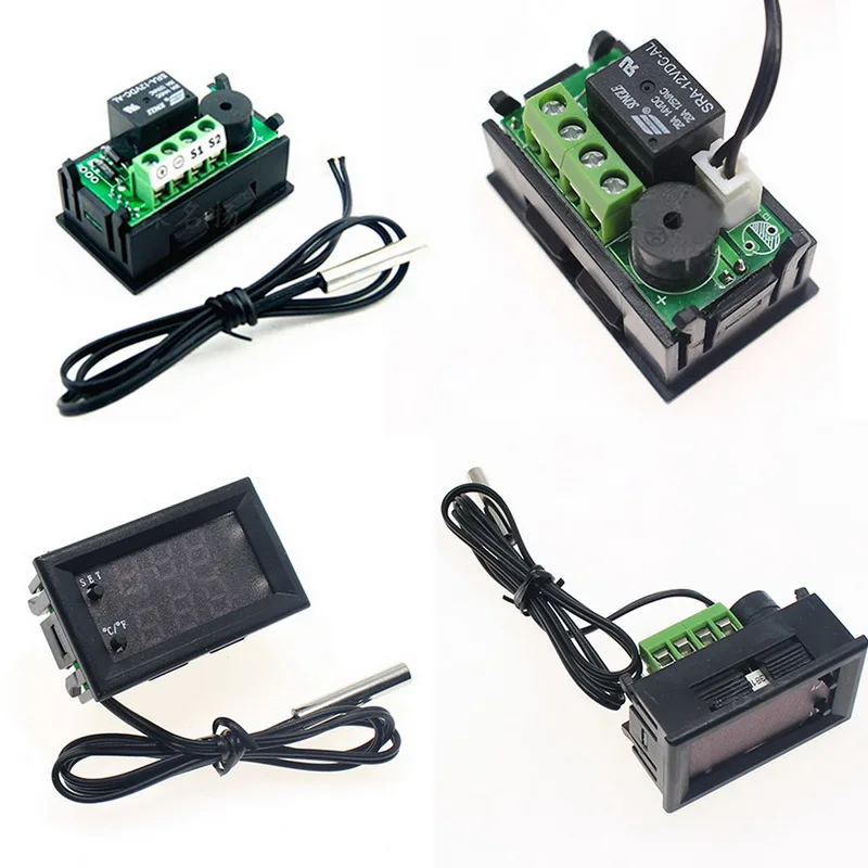 Termostato Digitale Controller Temperatura - Display LCD, Sonda Impermeabile, DC 6-30V Per DIY - Foto 10