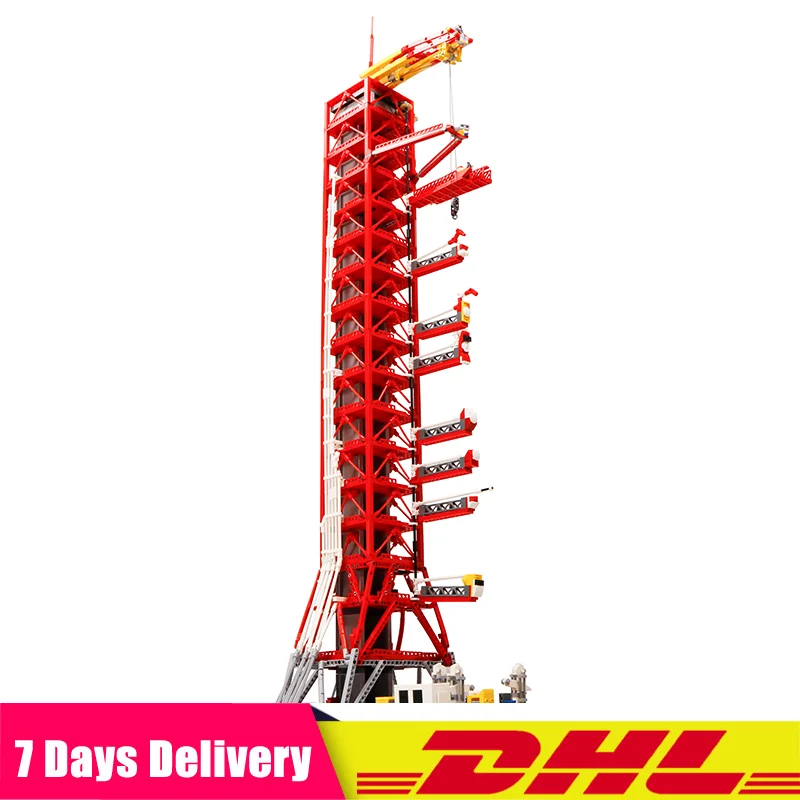 2019 DHL J79002 Apollo Saturn V Launch Umbilical Tower Space Shuttle Expedition Toys Model Building Blocks 21309 10231
2019 DHL J79002 Apollo Saturn V Launch Umbilical Tower Space Shuttle Expedition Toys Model Building Blocks 21309 10231