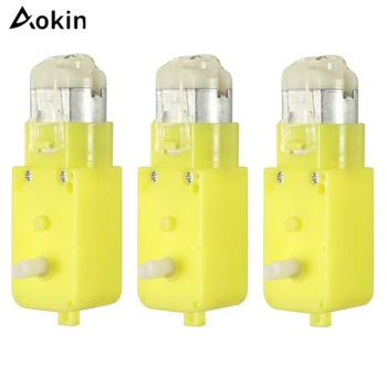 Aokin TT Motor 130motor TT motor Smart Car Robot Gear Motor For Arduino Diy Kit DC 3V-6V DC Gear Motor Accessories
Aokin TT Motor 130motor TT motor Smart Car Robot Gear Motor For Arduino Diy Kit DC 3V-6V DC Gear Motor Accessories