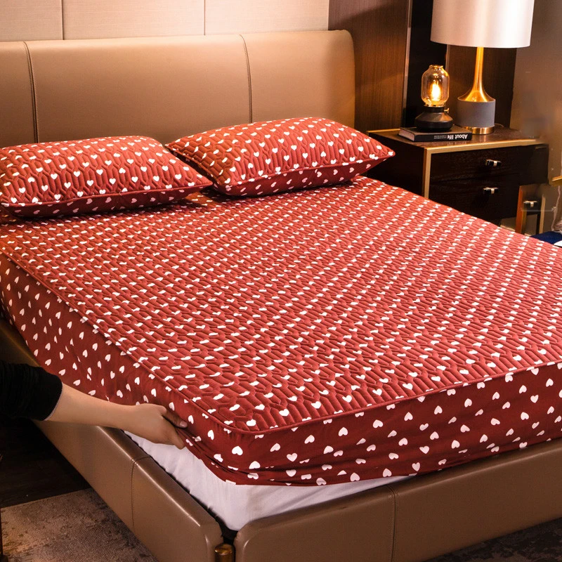 Modern Bed Comforters Thickened Fitted Sheet Dustproof Bedspread on The Bed Washable Mattress Mat Soft Comforter Bedding Sets
Modern Bed Comforters Thickened Fitted Sheet Dustproof Bedspread on The Bed Washable Mattress Mat Soft Comforter Bedding Sets