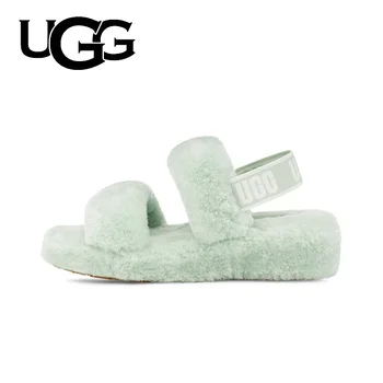 Classic Cute NEW UGG Women's Fur Sandals Flat Thick-Soled Fur Sandals Summer UGG Slippers Women Shoes Furry 
Classic Cute NEW UGG Women's Fur Sandals Flat Thick-Soled Fur Sandals Summer UGG Slippers Women Shoes Furry
