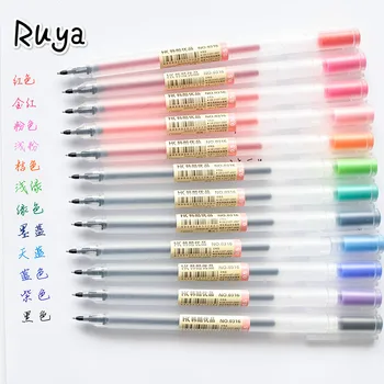 6 pcs/lot Creative Colors Gel Pen 0.5mm Colour Ink Pens Marker Solid Chancellory Set stabilo papeleria office & school supplies
6 pcs/lot Creative Colors Gel Pen 0.5mm Colour Ink Pens Marker Solid Chancellory Set stabilo papeleria office & school supplies
