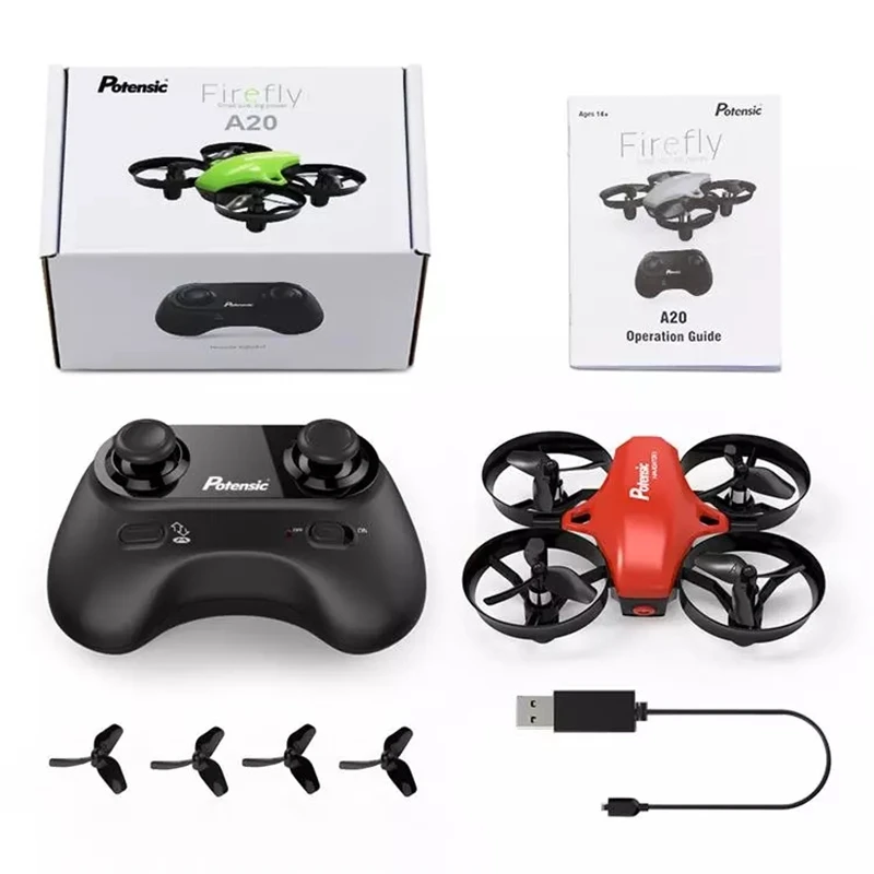 Potensic A20 Mini Drone professional Altitude Hold Headless Mode RC Quadcopter Remote Control drone rc Helicopter For Kids
Potensic A20 Mini Drone professional Altitude Hold Headless Mode RC Quadcopter Remote Control drone rc Helicopter For Kids