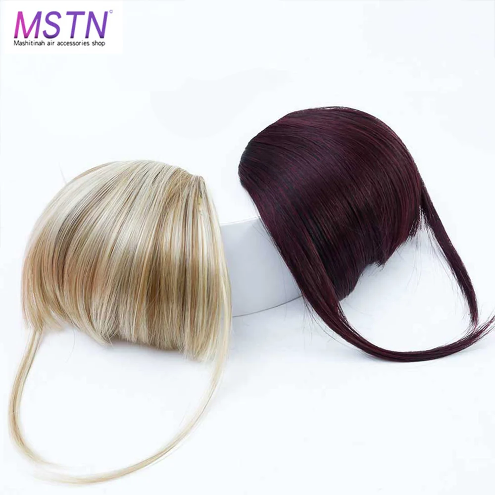 MSTN Pre-tidy Bangs Clip Bangs Edge Hair Extension Synthetic Tassel Wig Real Natural Wig Headwear
MSTN Pre-tidy Bangs Clip Bangs Edge Hair Extension Synthetic Tassel Wig Real Natural Wig Headwear