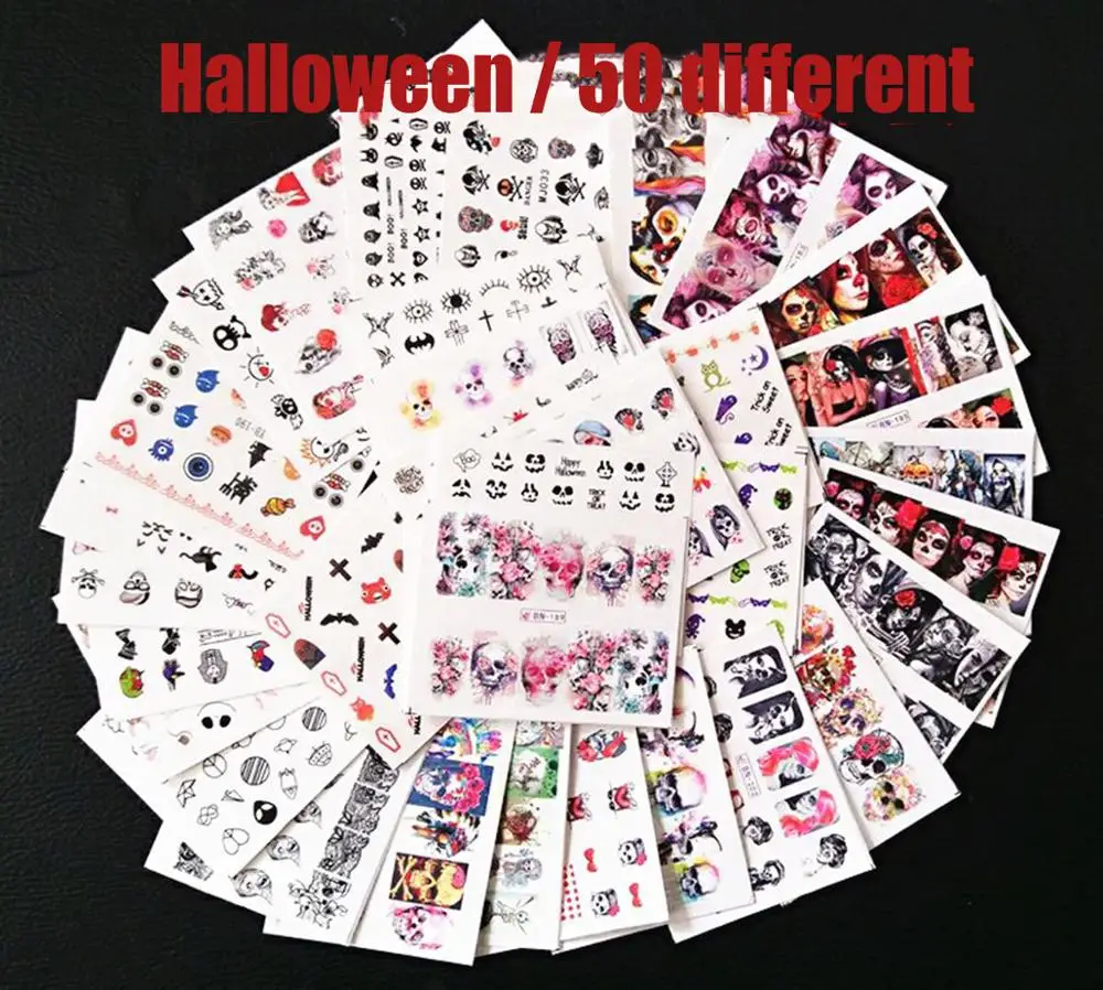 Halloween Nail Stickers 50 Different Styles Discount Price Holiday Nail Sticker Nail Set 50 Different Styles Flower Nail Sticke
Halloween Nail Stickers 50 Different Styles Discount Price Holiday Nail Sticker Nail Set 50 Different Styles Flower Nail Sticke