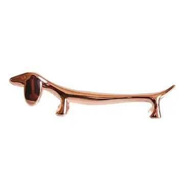Dog Shaped Chopsticks Rack Holder Creative Animal Chopstick Rest Spoon Fork Holder Chopstick Stand for Home Hotel(Rose Gold)
Dog Shaped Chopsticks Rack Holder Creative Animal Chopstick Rest Spoon Fork Holder Chopstick Stand for Home Hotel(Rose Gold)