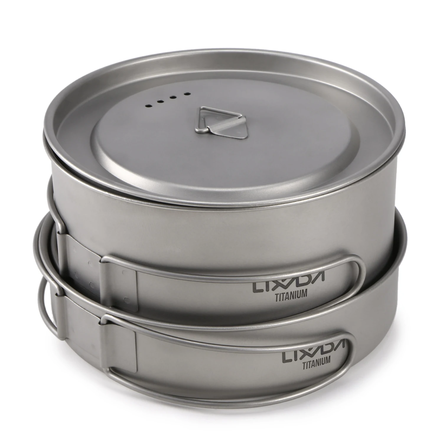 2pcs Camping Cookware Set Titanium Pot Pan Cooking Set with Foldable Handles Mesh Carry camping cookware pan pot set camping
2pcs Camping Cookware Set Titanium Pot Pan Cooking Set with Foldable Handles Mesh Carry camping cookware pan pot set camping