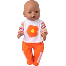 43 Cm Boy American Dolls Clothes Summer Orange Flower Set Born Toys Accessories Fit 18 Inch Girls Doll (Defective Products) f961
43 Cm Boy American Dolls Clothes Summer Orange Flower Set Born Toys Accessories Fit 18 Inch Girls Doll (Defective Products) f961