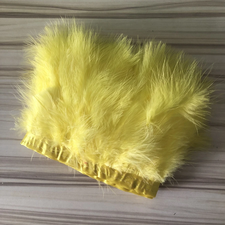 10Meter Natural Yellow Marabou Turkey Feathers Trim Fringe For Craft Plumas 15-20CM Ribbon DIY Sewing Clothing Party Decorations
10Meter Natural Yellow Marabou Turkey Feathers Trim Fringe For Craft Plumas 15-20CM Ribbon DIY Sewing Clothing Party Decorations