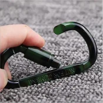 50Pcs 8# Aluminum Carabiner D-roing Camouflage Buckle Key Chain Clip Outdoor Camping Snap Hook Travel Kit Climbing Accessories 
50Pcs 8# Aluminum Carabiner D-roing Camouflage Buckle Key Chain Clip Outdoor Camping Snap Hook Travel Kit Climbing Accessories