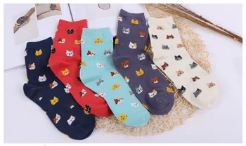 5 pair/lot new Autumn Women Socks Cartoon Animal Cute harajuku Sock for Girls Winter Warm Cotton Sock for Christmas Gifts
5 pair/lot new Autumn Women Socks Cartoon Animal Cute harajuku Sock for Girls Winter Warm Cotton Sock for Christmas Gifts