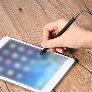 Resistance Capacitive Pencil Black Spring Rope Point Navigation Stylus Pen Touch Screen With Stand Holder Tablet Accessories
Resistance Capacitive Pencil Black Spring Rope Point Navigation Stylus Pen Touch Screen With Stand Holder Tablet Accessories