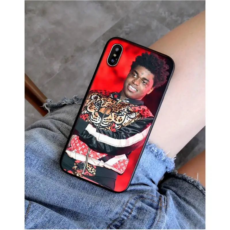 FHNBLJ Kodak Black Rapper Soft Rubber Phone Cover for iphone 11 Pro Max X XS MAX 6 6s 7 8 plus 5 5S 5SE XR SE2020