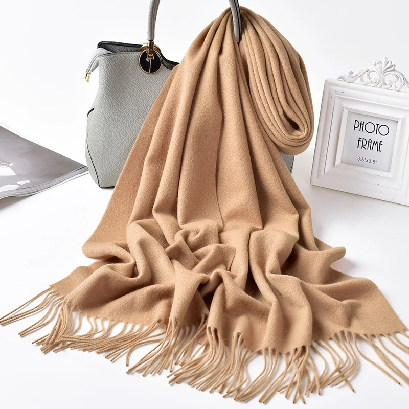 100% Cashmere Scarf Women Winter Autumn 2019 New Luxury Fringes Cashmere Pashmina Warm Thick Ladies Camel Real Cashmere Scarves
100% Cashmere Scarf Women Winter Autumn 2019 New Luxury Fringes Cashmere Pashmina Warm Thick Ladies Camel Real Cashmere Scarves