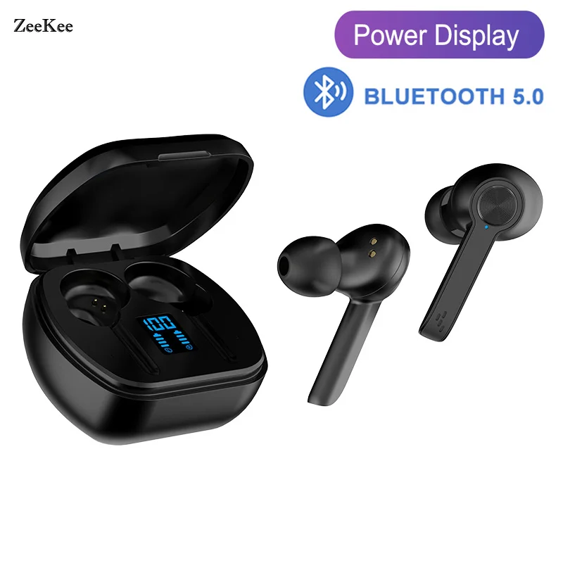 Bluetooth V5.0 TWS наушники 9D стерео беспроводные спортивные с микрофоном игровые |