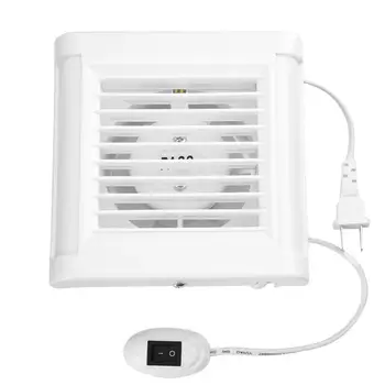 Air Vent 15W 220V Wall Mounted Exhaust Fan Grille Cover White Through-Wall Fan Low Noise Square Air Vent Plastic for Home
Air Vent 15W 220V Wall Mounted Exhaust Fan Grille Cover White Through-Wall Fan Low Noise Square Air Vent Plastic for Home