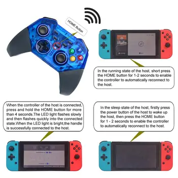 Wireless Pro Controller For Nintend Switch Console Bluetooth Remote Gamepads Of Mando Nintendoswitch with Gyro Axis vibration
Wireless Pro Controller For Nintend Switch Console Bluetooth Remote Gamepads Of Mando Nintendoswitch with Gyro Axis vibration