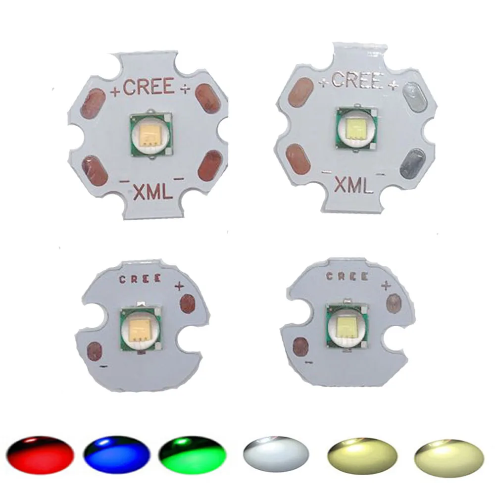 1PCS CREE XML XM-L T6 LED U2 10W Cold White Warm White Blue UV High Power LED Emitter Diode with 16mm 20mm PCB for DIY
1PCS CREE XML XM-L T6 LED U2 10W Cold White Warm White Blue UV High Power LED Emitter Diode with 16mm 20mm PCB for DIY