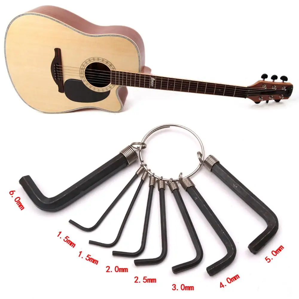8pc Multifunctional Hexagon Wrench Guitar Repair Tool Guitar Wrench Set Portable High Quality Multifunctional Hexagon Wrench
8pc Multifunctional Hexagon Wrench Guitar Repair Tool Guitar Wrench Set Portable High Quality Multifunctional Hexagon Wrench