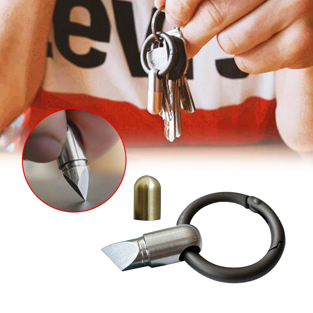 Cutting Tools Stainless Steel Multi-function EDC Portable Mini Tool Key Ring Pendant Tool Capsule Knife Tiny Cutting Tool 05
Cutting Tools Stainless Steel Multi-function EDC Portable Mini Tool Key Ring Pendant Tool Capsule Knife Tiny Cutting Tool 05