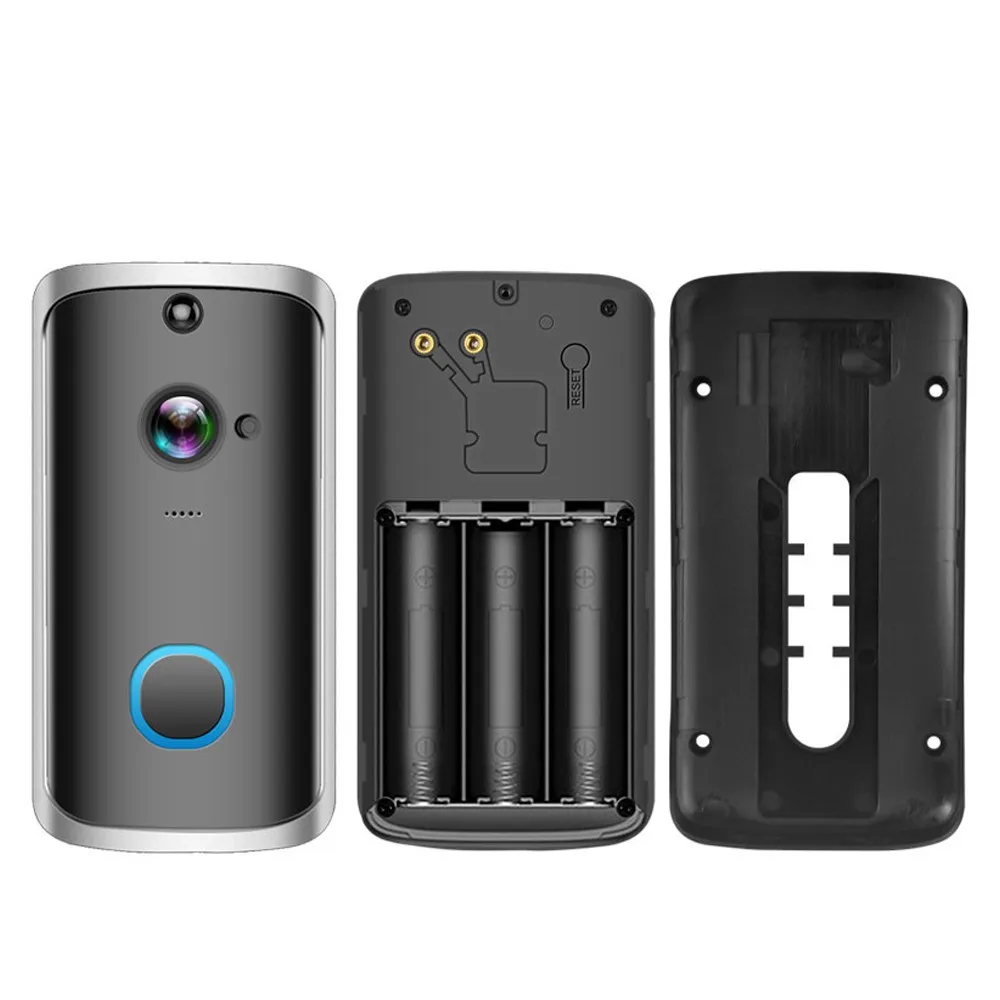 Wireless WiFi DoorBell IR Video Visual Camera Intercom Home Security Kit 
Wireless WiFi DoorBell IR Video Visual Camera Intercom Home Security Kit