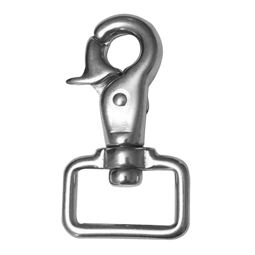 Stainless Steel Swivel Trigger Snap Hook Keychain Buckle for Luggage Handbag Camping Hiking Climbing Accessories Stainless Steel Swivel Trigger Snap Hook Keychain Buckle for Luggage Handbag Camping Hiking Climbing Accessories