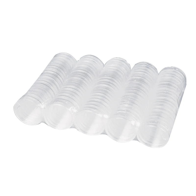 100X 30mm Clear Round Coins Capsules Boxes Holder Plastic Storage Collectibles Coin Protection Box
100X 30mm Clear Round Coins Capsules Boxes Holder Plastic Storage Collectibles Coin Protection Box
