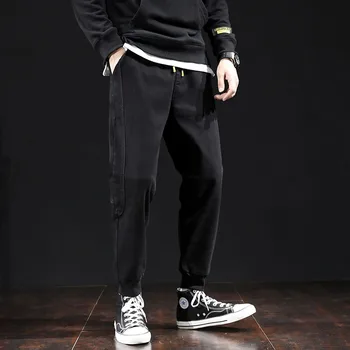 Brin Wolf Cargo Pants Men 2019 Mens Streetwear Joogers Pants Black Sweatpant Male Hip hop Autumn Pockets Trousers Harem pants
Brin Wolf Cargo Pants Men 2019 Mens Streetwear Joogers Pants Black Sweatpant Male Hip hop Autumn Pockets Trousers Harem pants