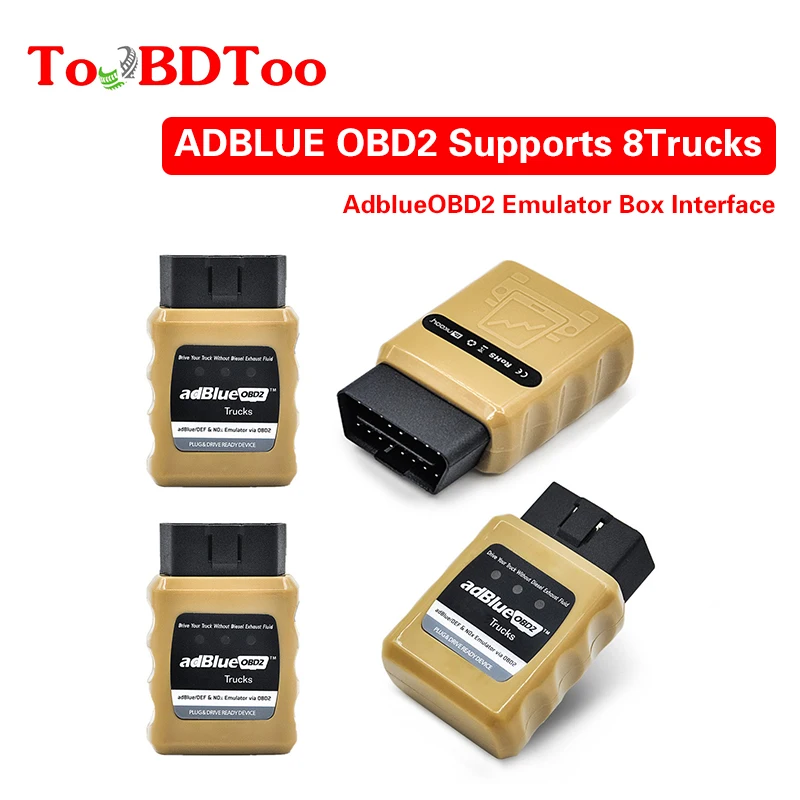 AdBlue Emulator NOX Emulation AdblueOBD2 Plug&Drive Ready Device By OBD2 Trucks Adblue OBD2 For Volvo/Iveco/SCANIA/DAF
AdBlue Emulator NOX Emulation AdblueOBD2 Plug&Drive Ready Device By OBD2 Trucks Adblue OBD2 For Volvo/Iveco/SCANIA/DAF