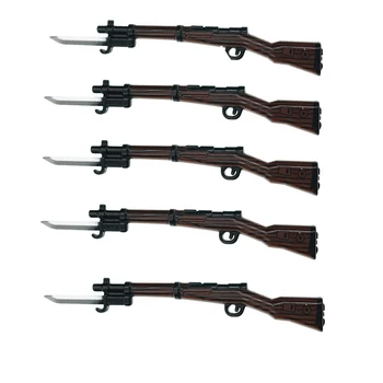 Military series Weapons Building Blocks Soldiers Figure Accessory Guns Model Blocks DIY 38 Rifle Weapons Blocks B220
Military series Weapons Building Blocks Soldiers Figure Accessory Guns Model Blocks DIY 38 Rifle Weapons Blocks B220