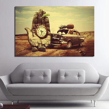 Canvas Painting Classic Art Salvador Dali Hand Watch Car Pineapple Parrot Posters and Prints Living Room on Wall Art Decoration
Canvas Painting Classic Art Salvador Dali Hand Watch Car Pineapple Parrot Posters and Prints Living Room on Wall Art Decoration