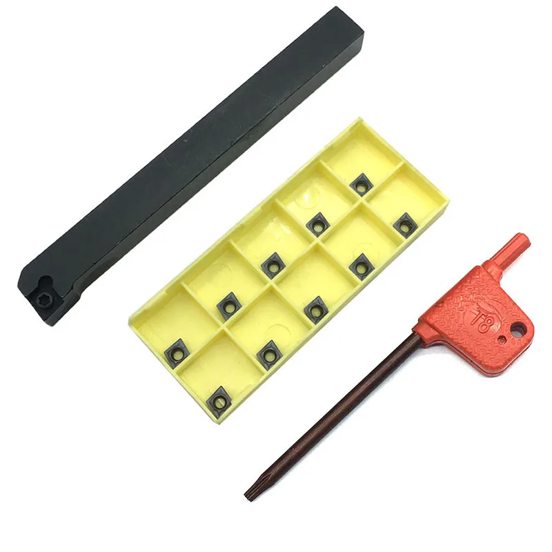 1 piece SCLCR0808F06 SCLCR1010H06 sclcr12h06 support + 10 Units CCMT060204 high quality lathe for turning toolholder
1 piece SCLCR0808F06 SCLCR1010H06 sclcr12h06 support + 10 Units CCMT060204 high quality lathe for turning toolholder