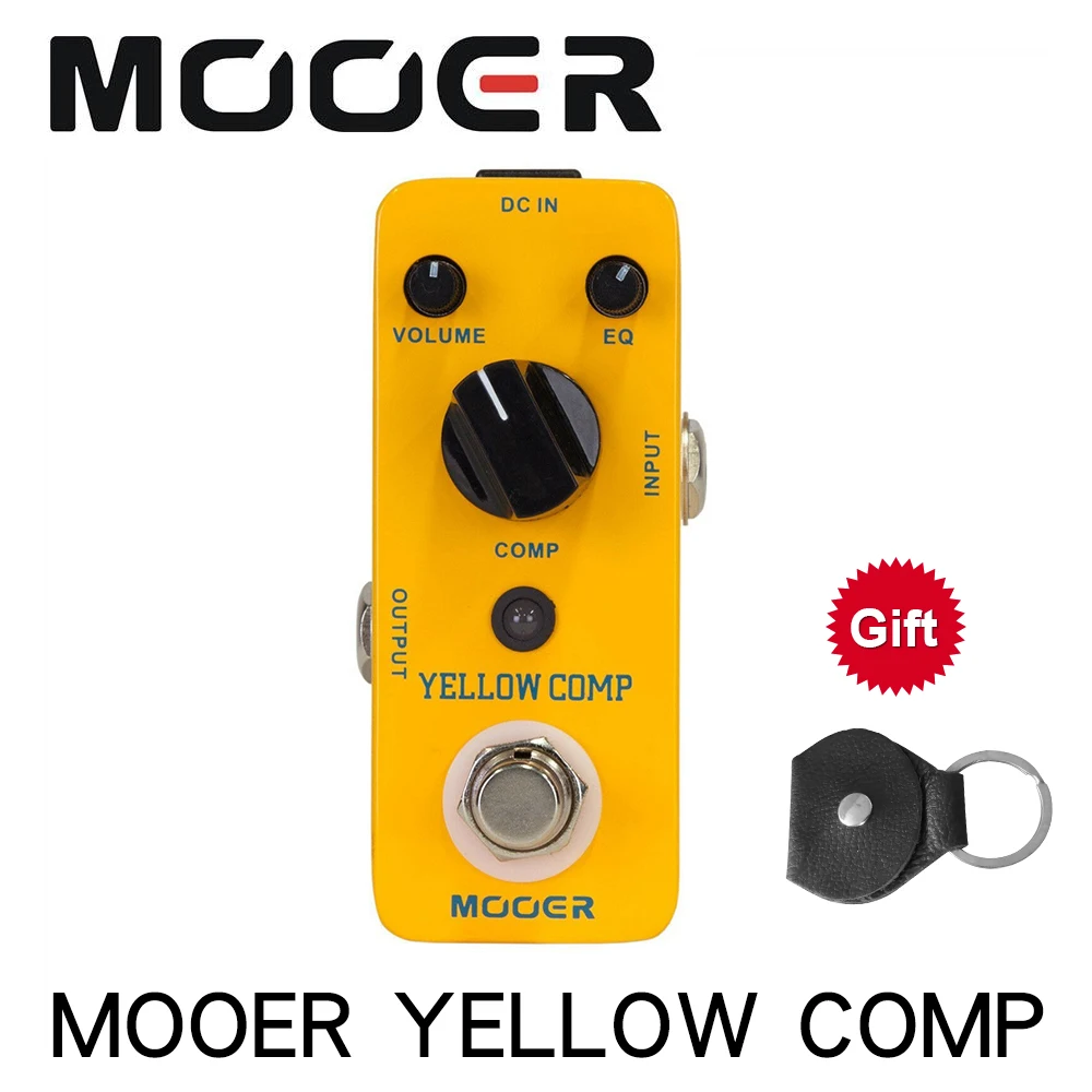 Mooer MCS2 Yellow Comp Micro Mini Optical Compressor Effect Pedal for Electric Guitar True Bypass
Mooer MCS2 Yellow Comp Micro Mini Optical Compressor Effect Pedal for Electric Guitar True Bypass