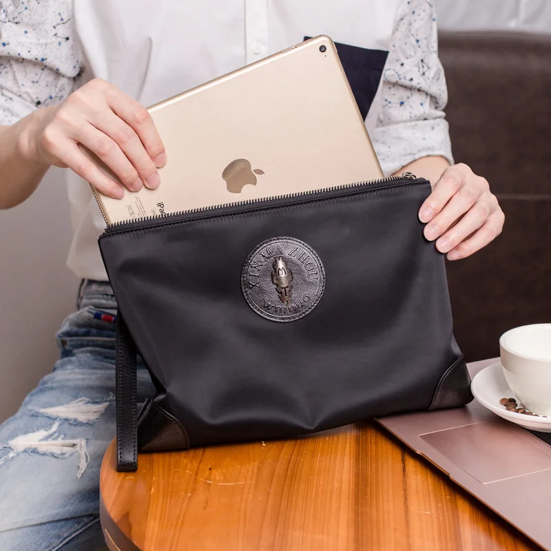 Song Still of New Style MEN'S Handbag Oxford Cloth Clutch Bag Men's Oxford Casual Waterproof Cloth Bag Clutch Bag Fashion
Song Still of New Style MEN'S Handbag Oxford Cloth Clutch Bag Men's Oxford Casual Waterproof Cloth Bag Clutch Bag Fashion