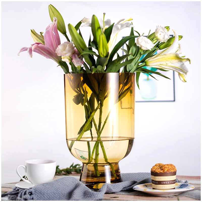 Vases Nordic Home Decor Glass Modern Flower Pot Home Decoration Accessories For Living Room Macetero
Vases Nordic Home Decor Glass Modern Flower Pot Home Decoration Accessories For Living Room Macetero