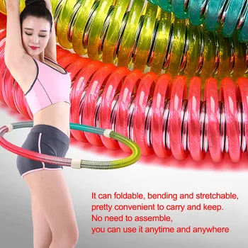 Abdominal Training Hoop Portable Waist Workout Retractable PVC Fitness Equipment Burning Fat Disassembled Spring Weighted Hoop
Abdominal Training Hoop Portable Waist Workout Retractable PVC Fitness Equipment Burning Fat Disassembled Spring Weighted Hoop
