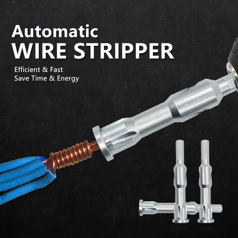 Electrical Twist Wire Stripping Wire Stripper Electrician Universal Automatic Twisting Wire Stripping Connector Hand Tools
Electrical Twist Wire Stripping Wire Stripper Electrician Universal Automatic Twisting Wire Stripping Connector Hand Tools