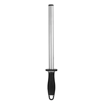 Hot Grit Diamond Coated Cutter Sharpening Tool Oval Steel Sharpener Rod for Home Kitchen Utensils
Hot Grit Diamond Coated Cutter Sharpening Tool Oval Steel Sharpener Rod for Home Kitchen Utensils