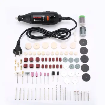 Electric Drill Mini Grinder Variable Speed Drilling Engraving Polishing DIY Power Rotary Tool Kit Engraver with Felt Polishers
Electric Drill Mini Grinder Variable Speed Drilling Engraving Polishing DIY Power Rotary Tool Kit Engraver with Felt Polishers