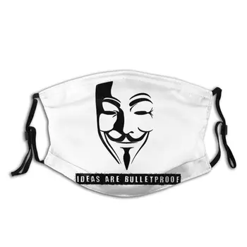 Anonymous Mouth Face Mask V For Vendetta Facial Mask with Filters Polyester Lovely Adult Mask
Anonymous Mouth Face Mask V For Vendetta Facial Mask with Filters Polyester Lovely Adult Mask