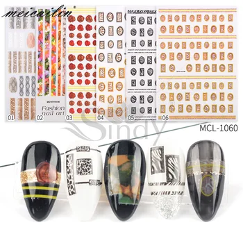 2020 Nail Sticker Leopord Pattern Road Marble Nail Ornament Animal Crack Silhouette Cross Border Hot Sales
2020 Nail Sticker Leopord Pattern Road Marble Nail Ornament Animal Crack Silhouette Cross Border Hot Sales