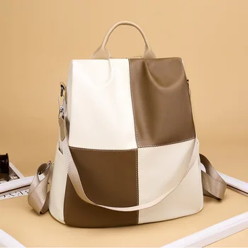 Backpack Women's 2020 New College Style Backpack Soft Leather Casual Student Schoolbag Outdoor Backpack
Backpack Women's 2020 New College Style Backpack Soft Leather Casual Student Schoolbag Outdoor Backpack