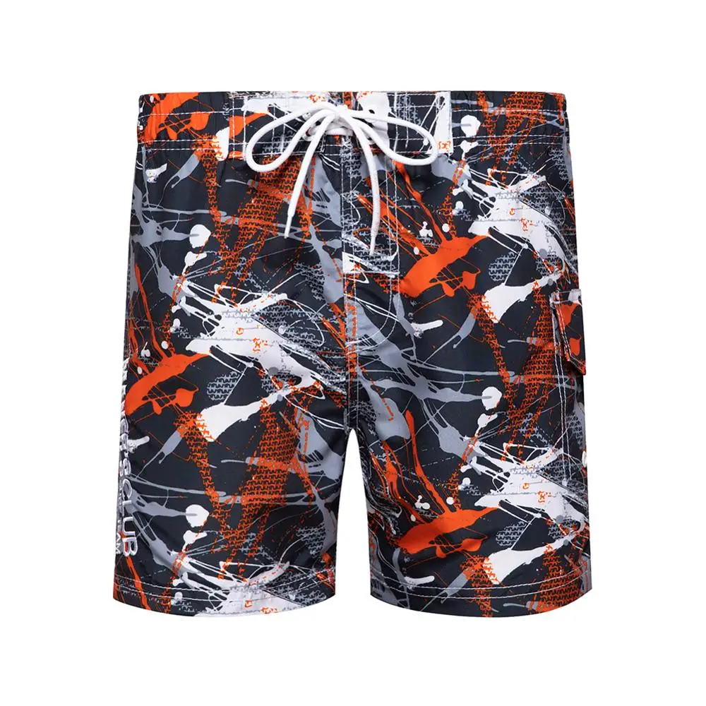 Spring and summer new beach pants 3D digital printing stripes drawing fashion simple design drawstring quick-drying shorts men
Spring and summer new beach pants 3D digital printing stripes drawing fashion simple design drawstring quick-drying shorts men