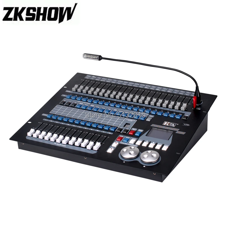 King Kong 512 DMX Controller 512 Channel Lighting Console with Build-in Shape for Moving Head Light
King Kong 512 DMX Controller 512 Channel Lighting Console with Build-in Shape for Moving Head Light