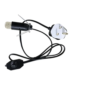 E12/E14 With Dimmer Switch Wire Replacement Safe Portable Lightweight Salt Light Use Lamp Cable Easy Apply Durable Professional
E12/E14 With Dimmer Switch Wire Replacement Safe Portable Lightweight Salt Light Use Lamp Cable Easy Apply Durable Professional
