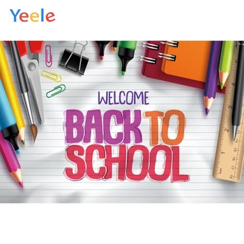 Yeele Welcome To School Party Photocall Pencil Note Photography Backdrops Personalized Photographic Backgrounds For Photo Studio
Yeele Welcome To School Party Photocall Pencil Note Photography Backdrops Personalized Photographic Backgrounds For Photo Studio