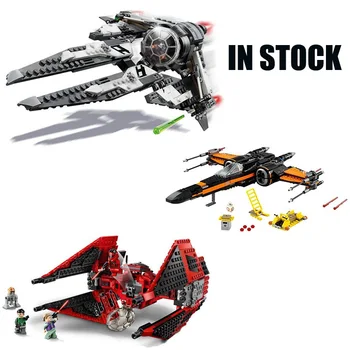 In Stock StarWars First Order Poe X-Wing Star Fighter Building Blocks Compatible with Star Wars 75242 75233
In Stock StarWars First Order Poe X-Wing Star Fighter Building Blocks Compatible with Star Wars 75242 75233