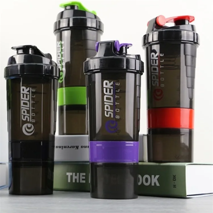 Creative Sports Protein Powder Shaker Plastic Stirring Three-layer Multi-function Fitness Protein Powder Shake Cup water bottle
Creative Sports Protein Powder Shaker Plastic Stirring Three-layer Multi-function Fitness Protein Powder Shake Cup water bottle